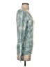 MY TRIBE Tie-dye Teal Pullover Sweater Size S - photo 4