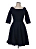Harper Rose Solid Blue Casual Dress Size 6 (petite) - photo 1