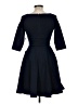 Harper Rose Solid Blue Casual Dress Size 6 (petite) - photo 2