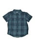 Old Navy Plaid Teal Short Sleeve Button-Down Shirt Size 18-24 mo - photo 1