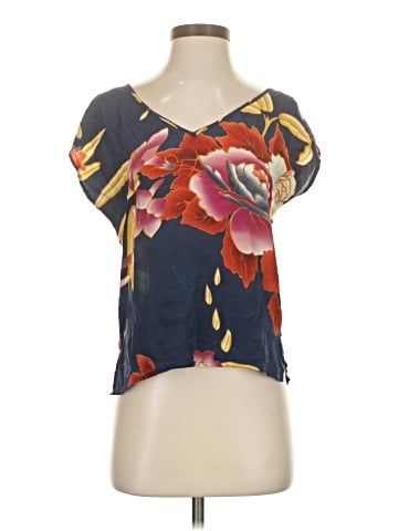 Lux Short Sleeve Blouse (view 1)