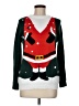 Poof! 100% Acrylic Green Pullover Sweater Size M - photo 1
