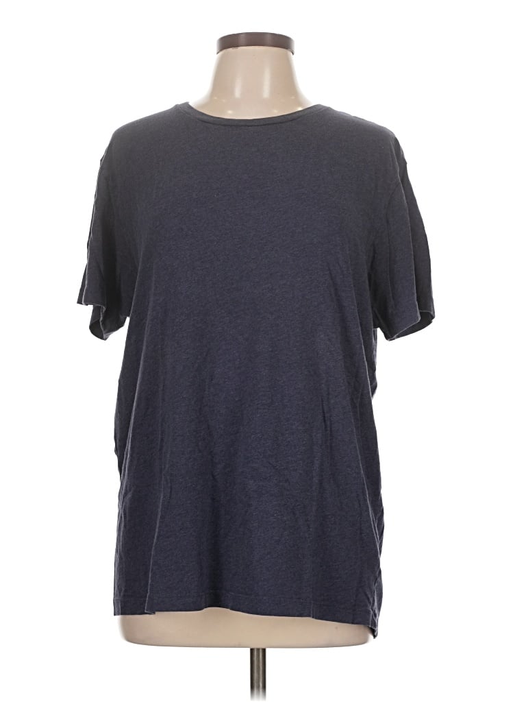 Pre-owned Jcrew Short Sleeve T-shirt In Gray