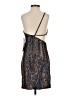 Jovani 100% Polyester Metallic Blue Cocktail Dress Size 00 - photo 2