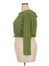 Boohoo Green 3/4 Sleeve Top Size 18 - photo 5