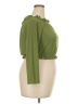 Boohoo Green 3/4 Sleeve Top Size 18 - photo 4