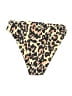 Unbranded Animal Print Gold Swimsuit Bottoms Size M - photo 1
