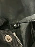 Shein 100% Polyester Black Faux Leather Jacket Size S - photo 6