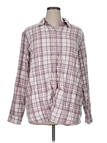Jachs Girlfriend Long Sleeve Button-Down Shirt (view 1)