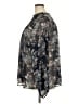 Torrid 100% Polyester Gray Long Sleeve Blouse Size 3X Plus (3) - photo 5