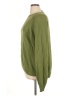 Basic Editions 100% Cotton Solid Green Pullover Sweater Size XL - photo 5