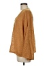 Rokoko by Dazz Metallic Gold Pullover Sweater Size M - photo 5