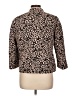 Ann Taylor LOFT Animal Print Brown Jacket Size L - photo 2