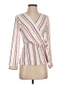1901 100% Polyester Ivory Long Sleeve Blouse Size XS - photo 1
