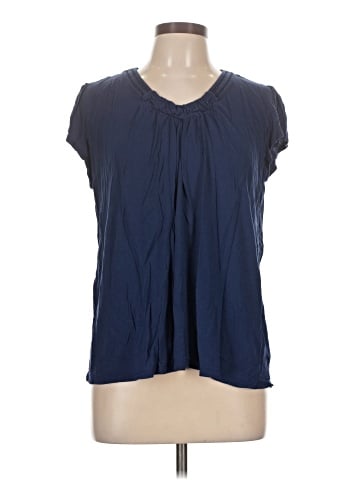 Liz & Co. Short Sleeve Blouse (view 1)