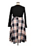 Unbranded 100% Polyester Plaid Black Casual Dress Size XXL - photo 2