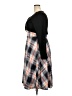 Unbranded 100% Polyester Plaid Black Casual Dress Size XXL - photo 5