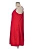 Unbranded Solid Red Casual Dress Size L - photo 5