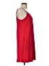 Unbranded Solid Red Casual Dress Size L - photo 4