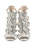 BCBGeneration Animal Print Ivory Sandals Size 7 - photo 2