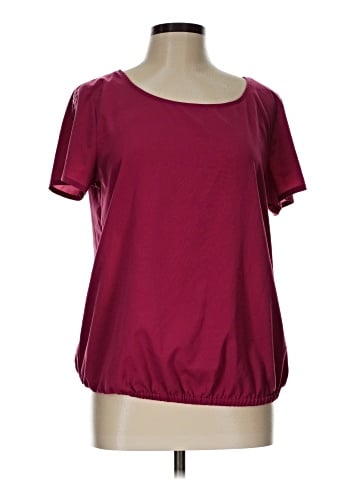 a.n.a. A New Approach Short Sleeve Blouse (view 1)