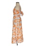 Jessica Simpson 100% Polyester Print Orange Cocktail Dress Size XS - photo 5