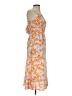 Jessica Simpson 100% Polyester Print Orange Cocktail Dress Size XS - photo 4