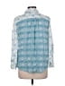 Style&Co 100% Rayon Blue Long Sleeve Blouse Size L (petite) - photo 2