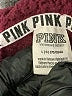 Victoria's Secret Pink 100% Polyester Burgundy Pullover Sweater Size L - photo 7