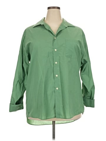 Van Heusen 3/4 Sleeve Button-Down Shirt (view 1)