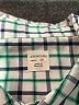 Crewcuts 100% Cotton Checkered-gingham Green Long Sleeve Button-Down Shirt Size 10 - photo 3