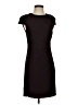 Zara Basic 100% Polyester Solid Burgundy Casual Dress Size S - photo 1