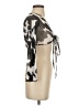 Unbranded Gray 3/4 Sleeve Blouse Size S - photo 4