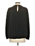 Who What Wear 100% Polyester Polka Dots Black Long Sleeve Blouse Size M - photo 2