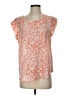 Joie 100% Silk Orange Short Sleeve Silk Top Size S - photo 1
