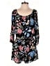 Love Ady 100% Rayon Tropical Blue Romper Size M - photo 1