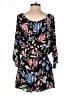Love Ady 100% Rayon Tropical Blue Romper Size M - photo 2