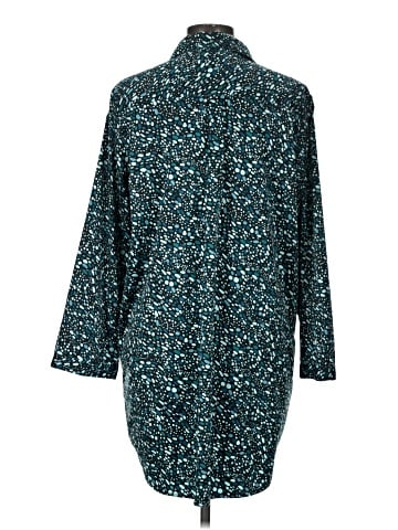 Cabernet 3/4 Sleeve Button-Down Shirt (view 2)