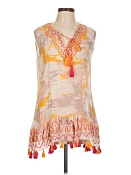 Taj by Sabrina Crippa Sleeveless Silk Top (view 1)