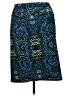 Lularoe Paisley Blue Casual Skirt Size XL - photo 2
