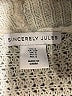 Sincerely Jules Tan Cardigan Size S - photo 7