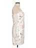 Likely 100% Polyester Floral White Cocktail Dress Size 8 - photo 4