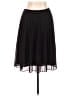 J.Crew 100% Recycled Polyester Solid Black Formal Skirt Size 8 - photo 1