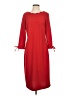 Glamour Red Casual Dress Size 8 - photo 1