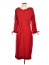 Glamour Red Casual Dress Size 8 - photo 2