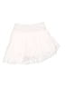Assorted Brands Solid White Casual Skirt Size S - photo 1