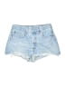 Levi's 100% Cotton Blue Denim Shorts Size 28 waist - photo 1