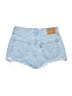 Levi's 100% Cotton Blue Denim Shorts Size 28 waist - photo 2
