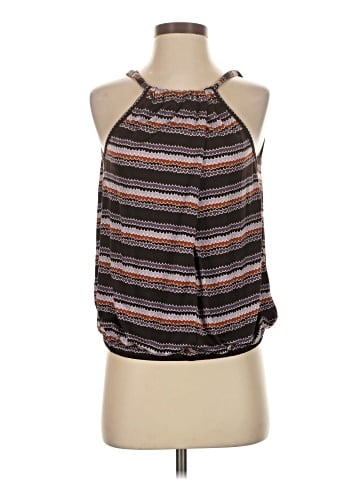 Trina Turk Sleeveless Silk Top (view 1)