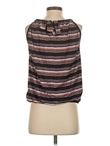 Trina Turk Sleeveless Silk Top (view 2)